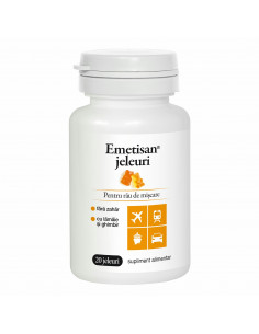 Emetisan ghimbir & lămâie 20 jeleuri