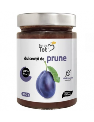 Dulceață de prune „Bun de Tot” 360 g