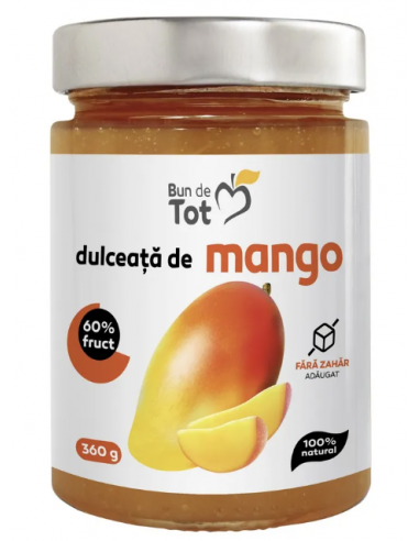 Dulceață de mango „Bun de Tot” 360 g