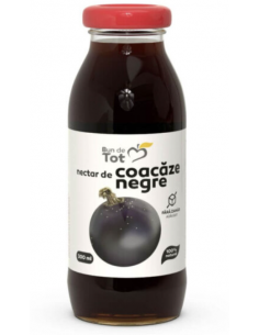 Nectar de coacăze negre „Bun de Tot” 300 ml (fără zahăr)