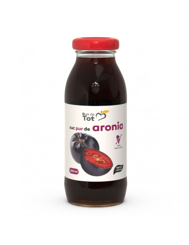 Suc pur de aronia „Bun de Tot” 300 ml