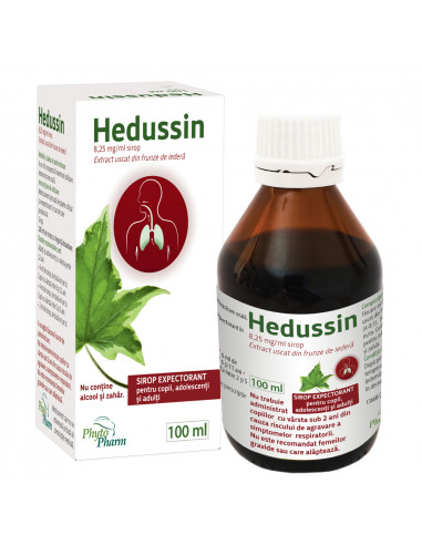 Hedussin sirop 8,25 mg/ml 100 ml