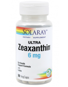 Solaray Ultra Zeaxanthin 6 mg – 30 capsule vegetale