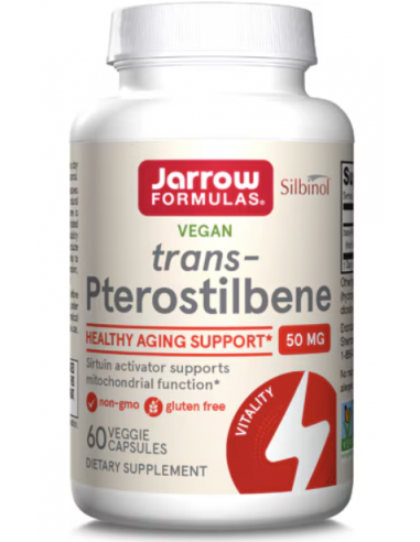 Jarrow Formulas Trans-Pterostilbene 50 mg – 60 capsule vegetale