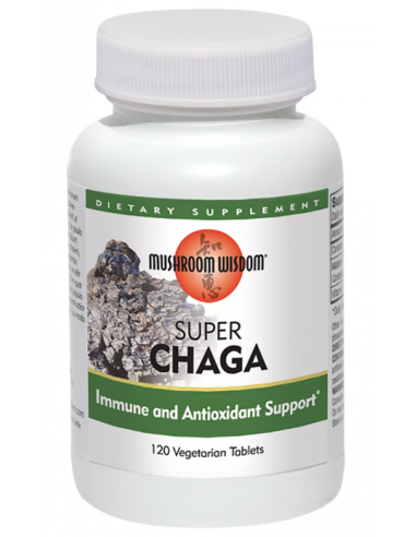 Super Chaga 120 tablete vegetale (Mushroom Wisdom)