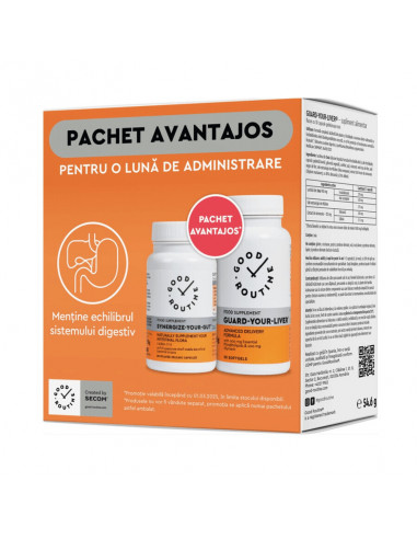 Synergize Your Gut + Guard Your Liver (2 × 30 capsule) – Good Routine