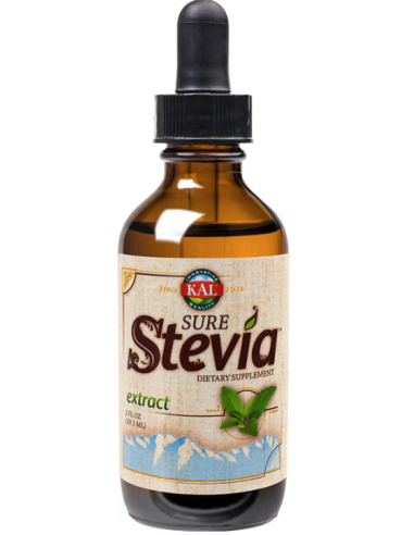 KAL Sure Stevia – Îndulcitor lichid 59,1 ml (2 oz)