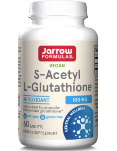 Jarrow Formulas S-Acetyl L-Glutathione 100 mg – 60 tablete