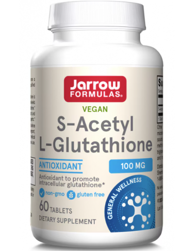 Jarrow Formulas S-Acetyl L-Glutathione 100 mg – 60 tablete