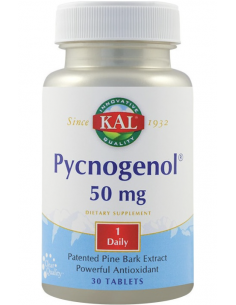 Kal Pycnogenol 50 mg – 30 capsule / tablete vegetale