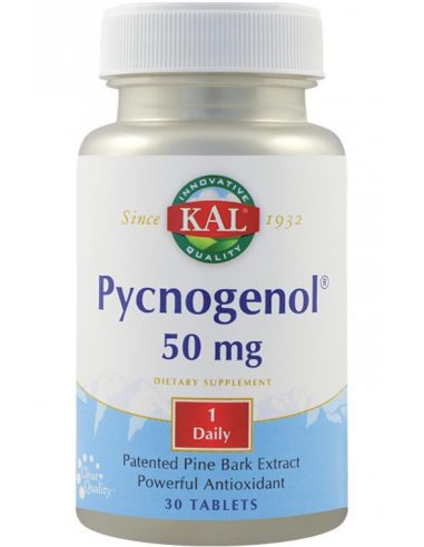 Kal Pycnogenol 50 mg – 30 capsule / tablete vegetale