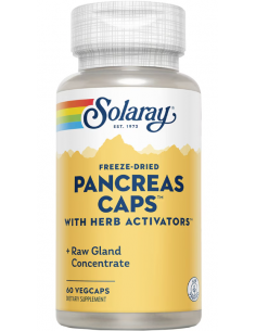 Solaray Pancreas Caps – 60 capsule vegetale