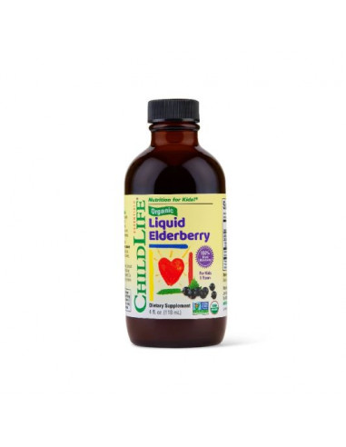 ChildLife Organic Liquid Elderberry 118 ml (4 fl oz)