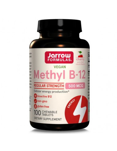 Jarrow Formulas Methyl B-12 500 µg – 100 lozenges (tablete mestecabile)