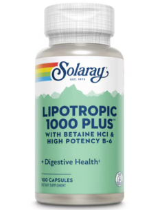 Solaray Lipotropic 1000 Plus – 100 capsule vegetale
