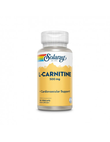 Solaray L-Carnitine 500 mg – 30 capsule vegetale