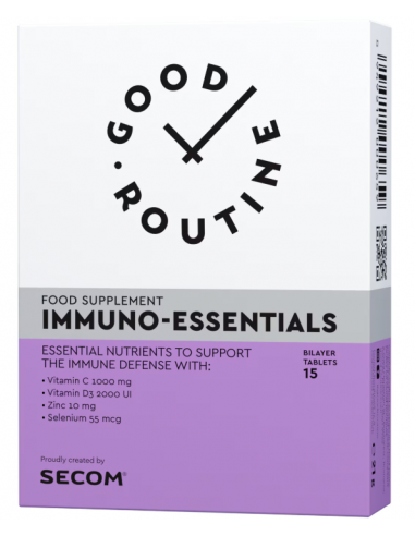 Immuno-Essentials Good Routine – 15 comprimate bi-layer