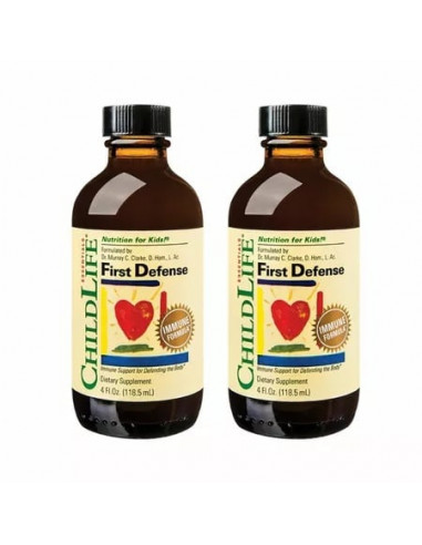 First Defense ChildLife Essentials – 2 × 118 ml (pachet sirop)