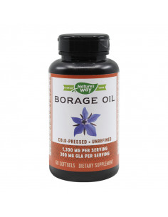 Nature’s Way Borage Oil 1.300 mg – 60 softgels