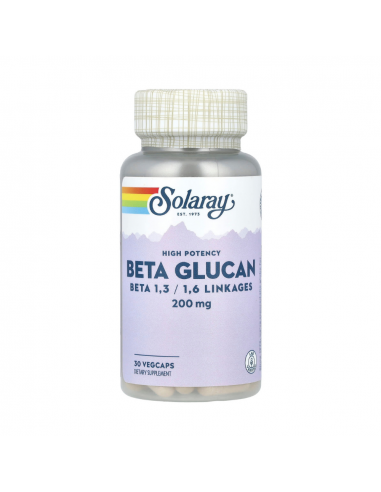 Solaray Beta Glucan 200 mg – 30 capsule vegetale