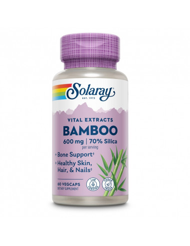 Solaray Bamboo Stem Extract 300 mg – 60 capsule vegetale