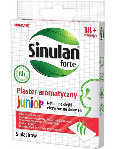Sinulan Forte Aroma Patch Junior 5 patch-uri