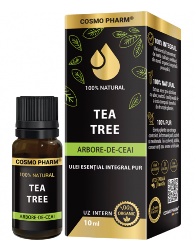 Ulei esențial integral Tea Tree 10 ml