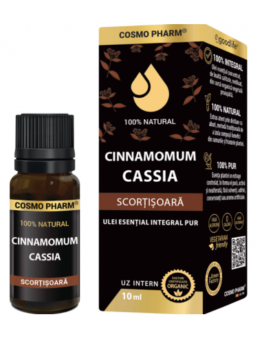 Ulei esențial integral 100% Cinnamomum cassia...