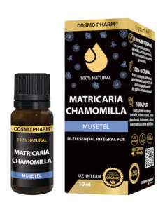 Ulei esențial Mușețel (Matricaria Chamomilla) 10 ml