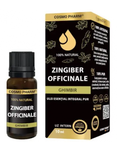 Ulei esențial integral de Ghimbir 10 ml