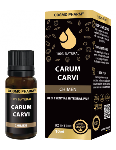 Ulei esențial integral pur de Chimen 10 ml