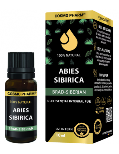 Ulei esențial integral de Brad Siberian (Abies sibirica) 10 ml