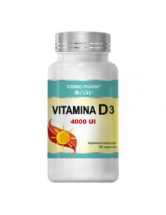 Vitamina D3 4000 UI – 90 capsule