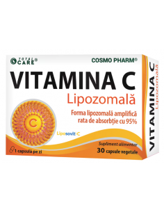 Vitamina C Lipozomală (Liposovit-C) 1000 mg – 30 capsule