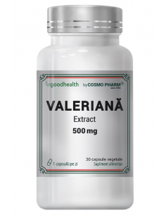 Extract de Valeriana 500 mg – 30 capsule vegetale
