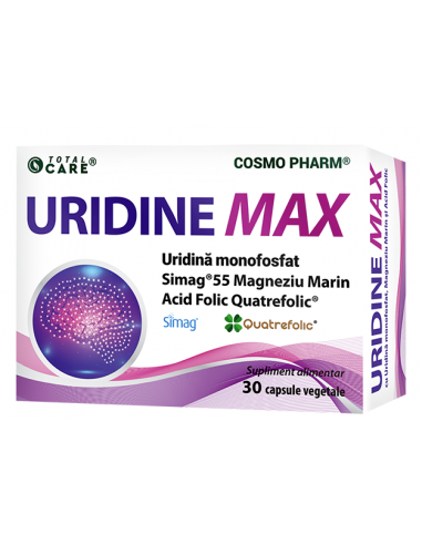 Uridine Max 250 mg – 30 capsule vegetale