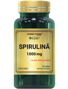 Spirulina 1000 mg – 30 tablete
