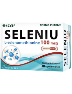 Seleniu 100 mcg – 30 capsule vegetale