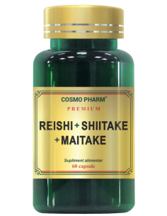 Reishi + Shiitake + Maitake – 60 capsule