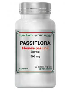 Passiflora Extract 500 mg – 30 capsule vegetale