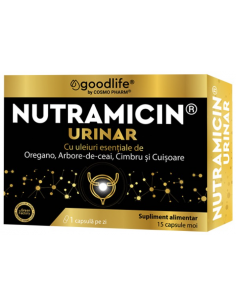 Nutramicin Urinar – 15 capsule moi