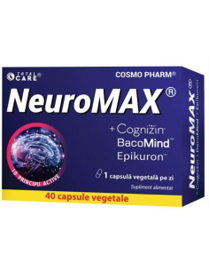 Neuromax + Cognizin® – 40 capsule vegetale