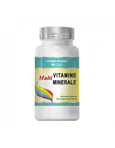Multivitamine și multiminerale – 90 comprimate