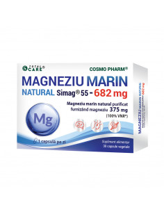 Magneziu Marin 682 mg – 30 capsule vegetale