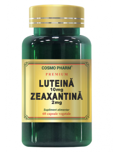 Luteina 10 mg + Zeaxantina 2 mg – 60 capsule