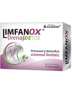 Limfanox Drenaj Detox Total Cleanse – 30 capsule