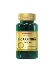 L-Carnitină 1000 mg – 60 comprimate