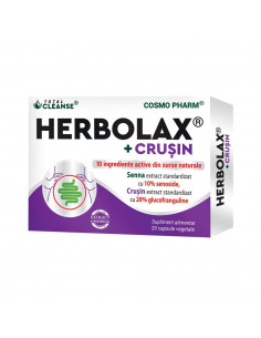 Herbolax + Crusin, 20 capsule vegetale, Cosmo Pharm