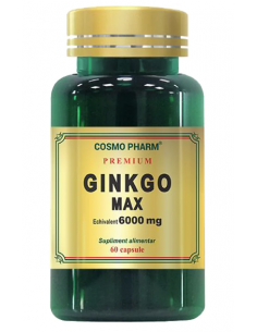 Ginkgo Max Extract 120 mg, 60 capsule, Cosmopharm