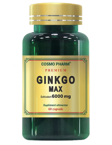 Ginkgo Max Extract 120 mg, 60 capsule, Cosmopharm